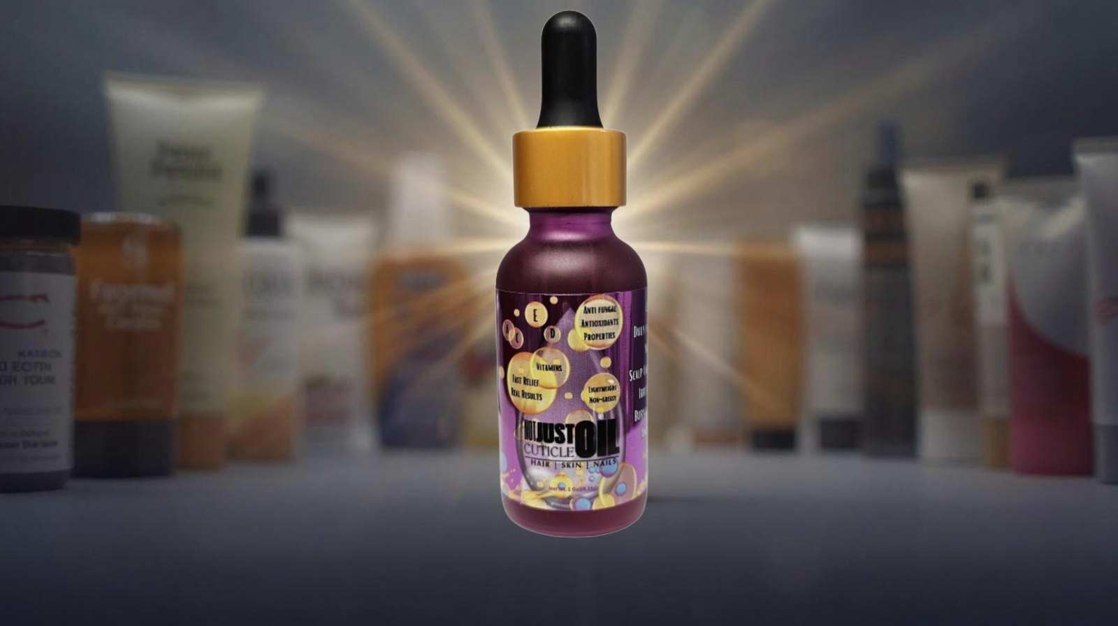 Not Just Cuticle Oil bottle